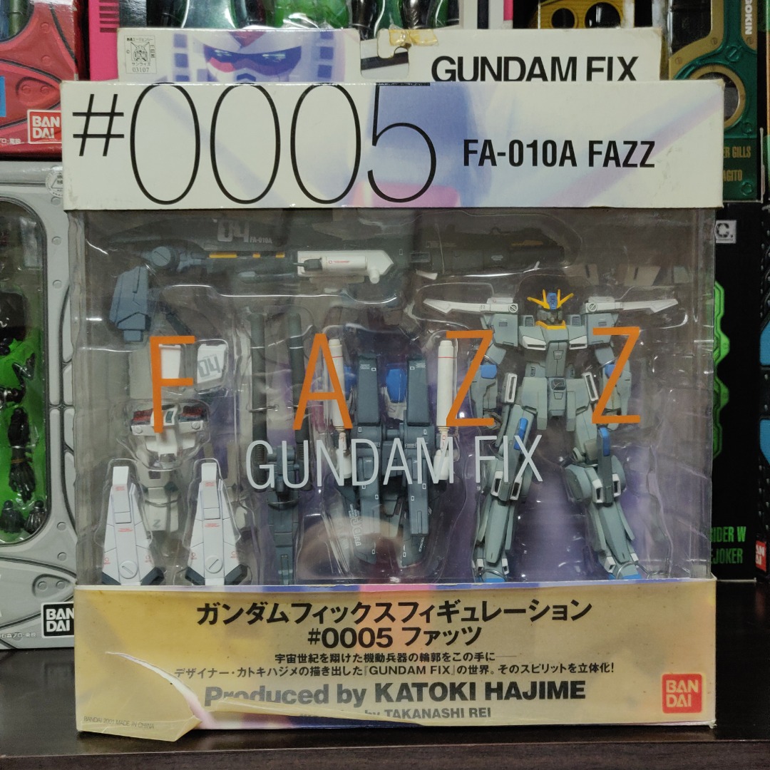 GUNDAM FIX FIGURATION #0005 - FAZZ, Hobbies & Toys, Toys & Games
