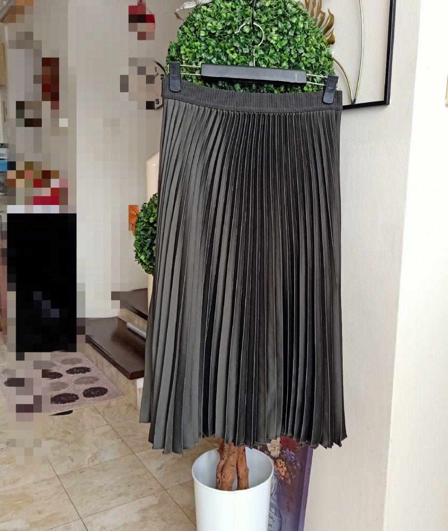H and shop m pleated skirt