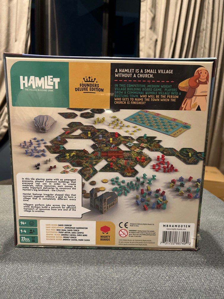 Hamlet board game, Hobbies & Toys, Toys & Games on Carousell