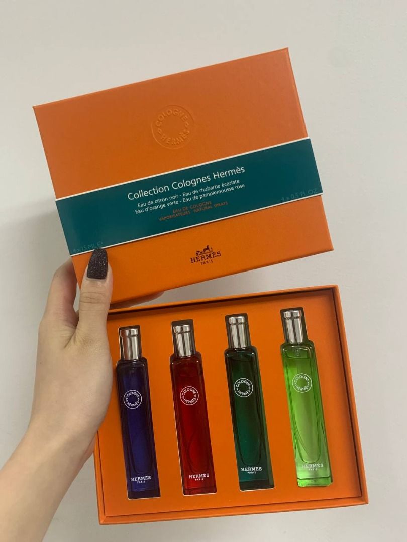 Original HERMES COLLECTION COLOGNES 4IN1 4X15ML SET FOR UNISEX Beauty Personal Care Fragrance Deodorants on Carousell