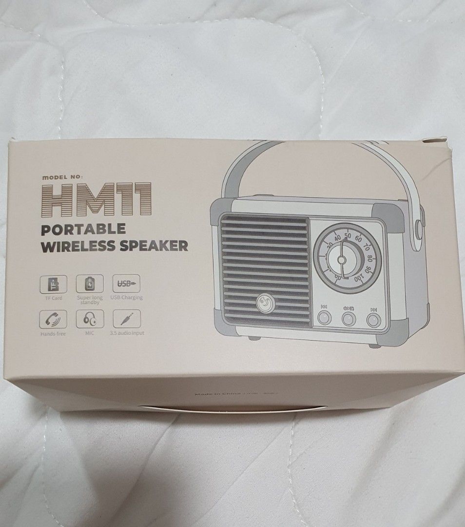 Hm 11 bluetooth speaker top
