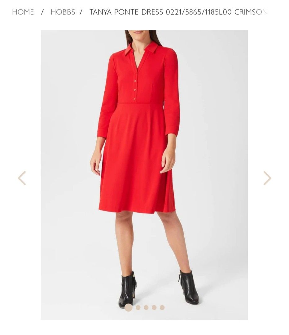 Hobbs Tanya ponte dress Sz 10 Women s Fashion Dresses Sets