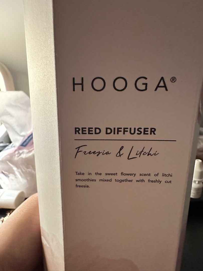 Hooga Reed Diffuser, Furniture & Home Living, Home Fragrance on Carousell