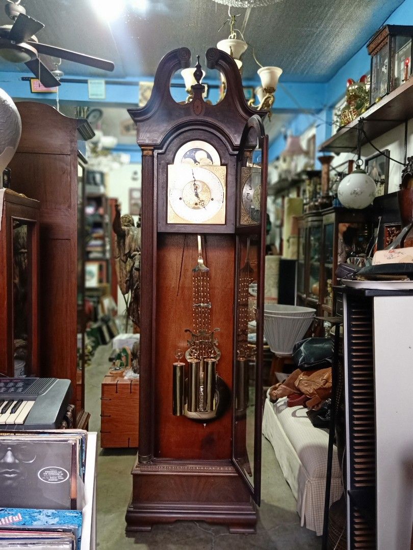 Howard Miller Grandfather Clock, Furniture & Home Living, Furniture