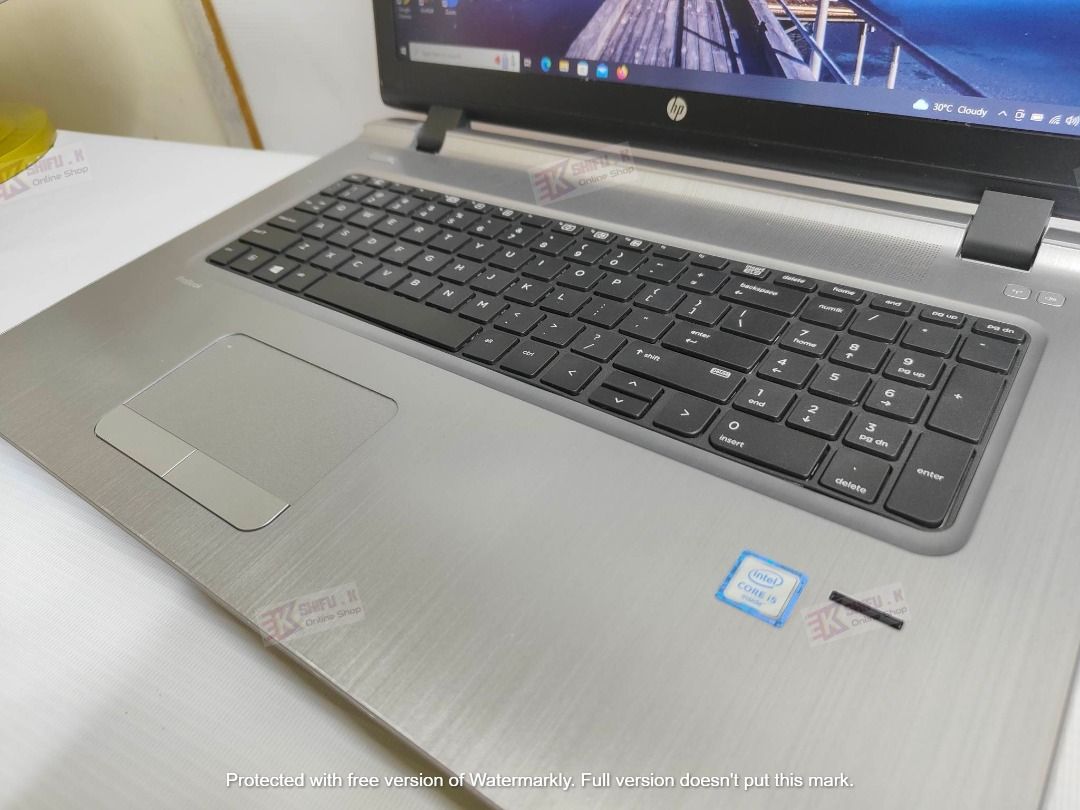 HP 17 Inch ProBook Laptop i5 6th Gen SSD Windows 10 Original with
