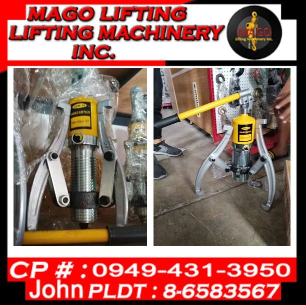Hydraulic Three Jaw Bearing Puller (Available 20 tons capacity
