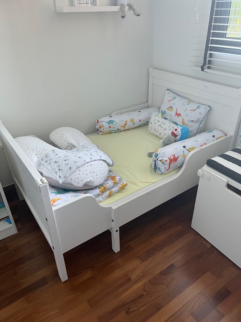 Ikea extendable children bed, Babies & Kids, Baby Nursery & Kids