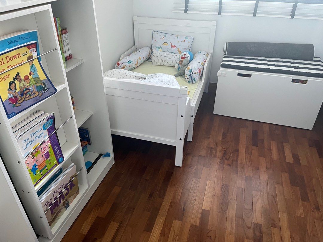 Ikea extendable children bed, Babies & Kids, Baby Nursery & Kids