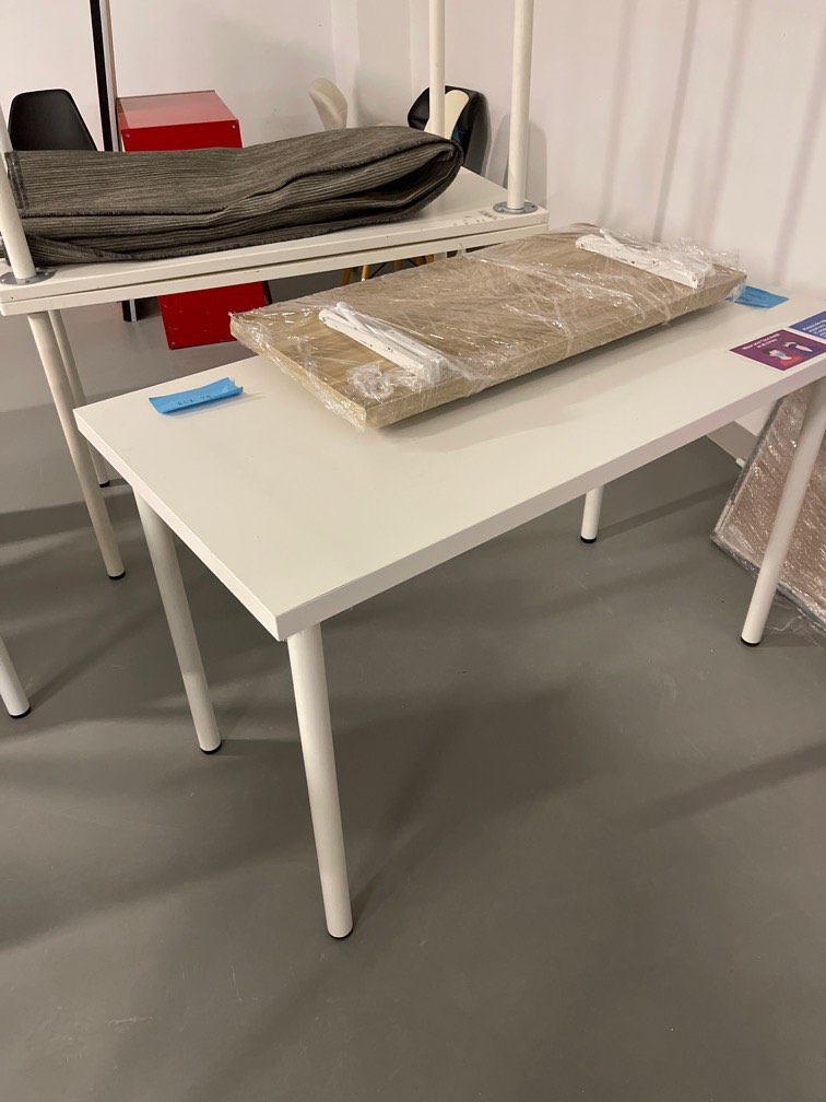 IKEA LINNMON TABLES 120x60cm, Furniture & Home Living, Furniture