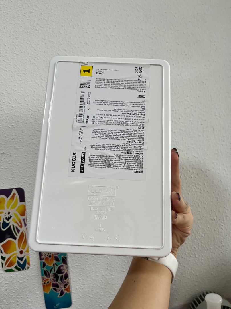 IKEA plastic storage bins, Furniture & Home Living, Home Improvement