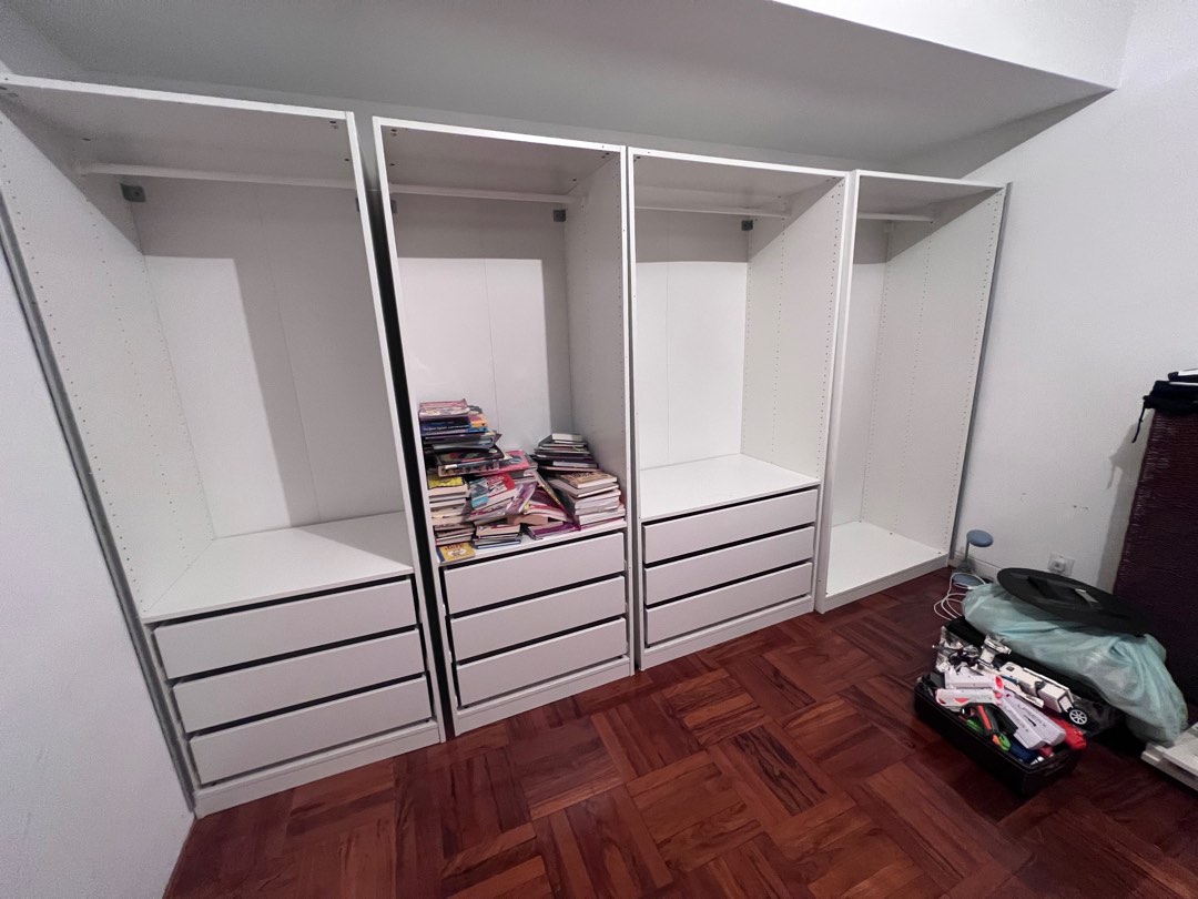Ikea wardrobes, 傢俬＆家居, 傢俬, 書櫃、櫃子及架 Carousell
