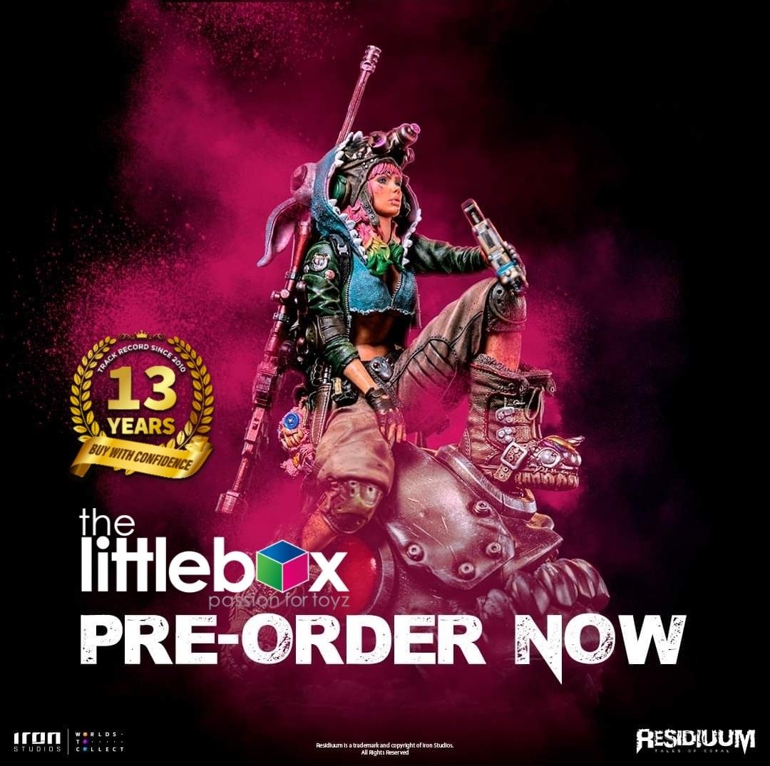 Iron Studio Statue Coral (Deluxe) - Residiuum - Art Scale 1/10 - Iron ...