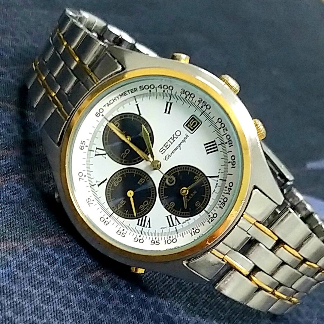 Jam seiko store chronograph original