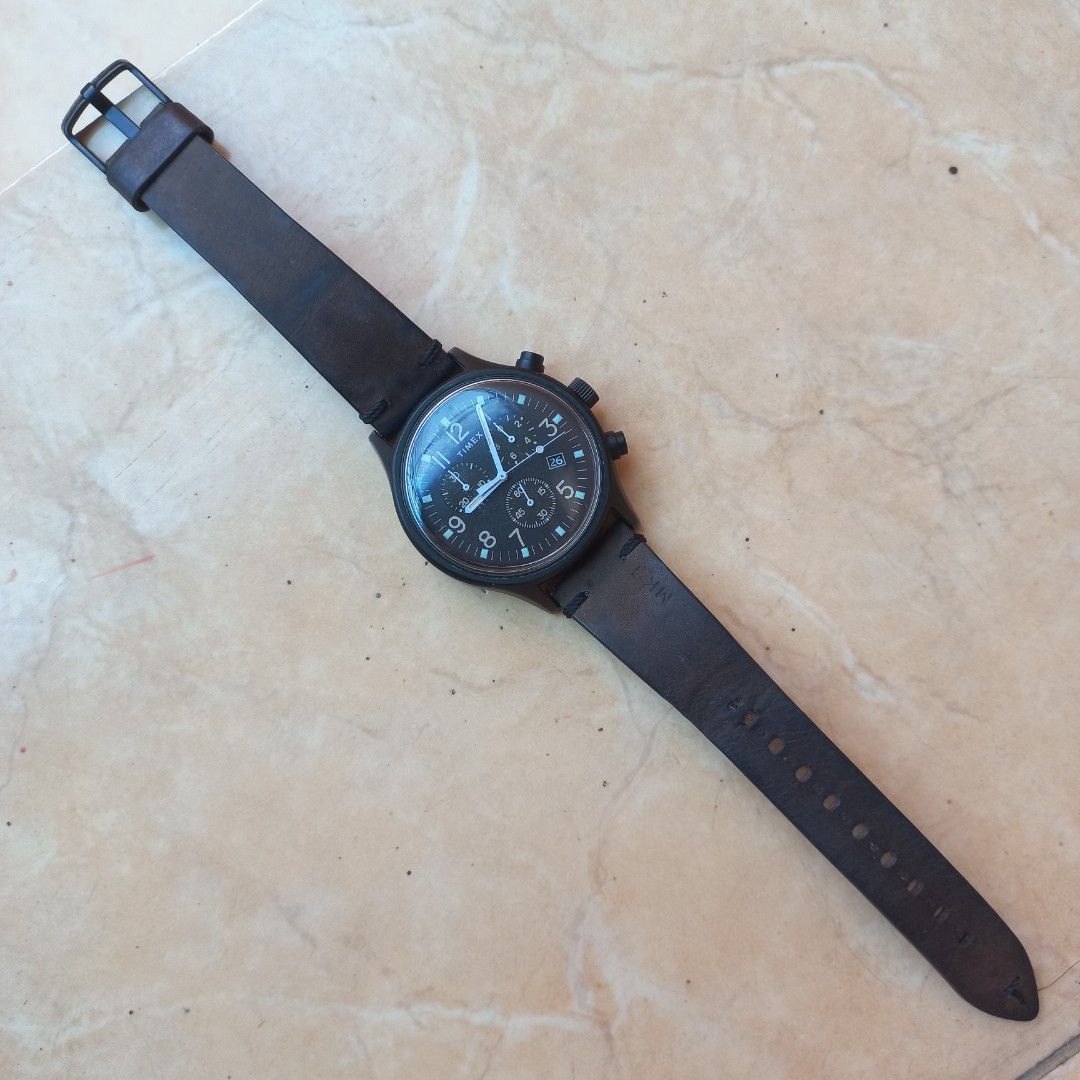 Jam tangan Timex MK1 Steel Chronograph (Rare item), Fesyen Pria