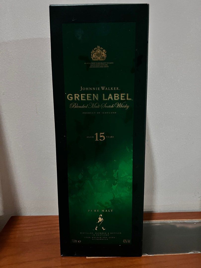 Johnny walker green label, Makanan & Minuman, Minuman Tidak ...