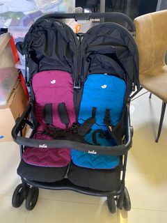 Joie double pram