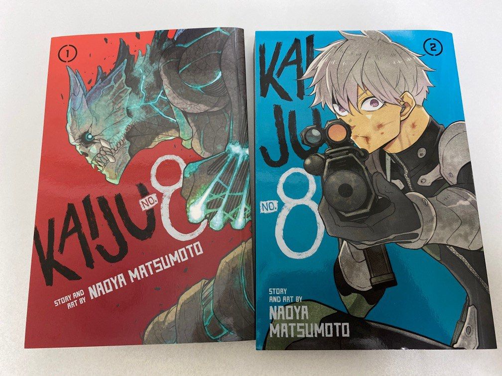 Kaiju No 8 Manga Volume One And Two English Version Hobbies Toys kaiju-no-8-manga-volume-one-and-two-english-version-hobbies-toys