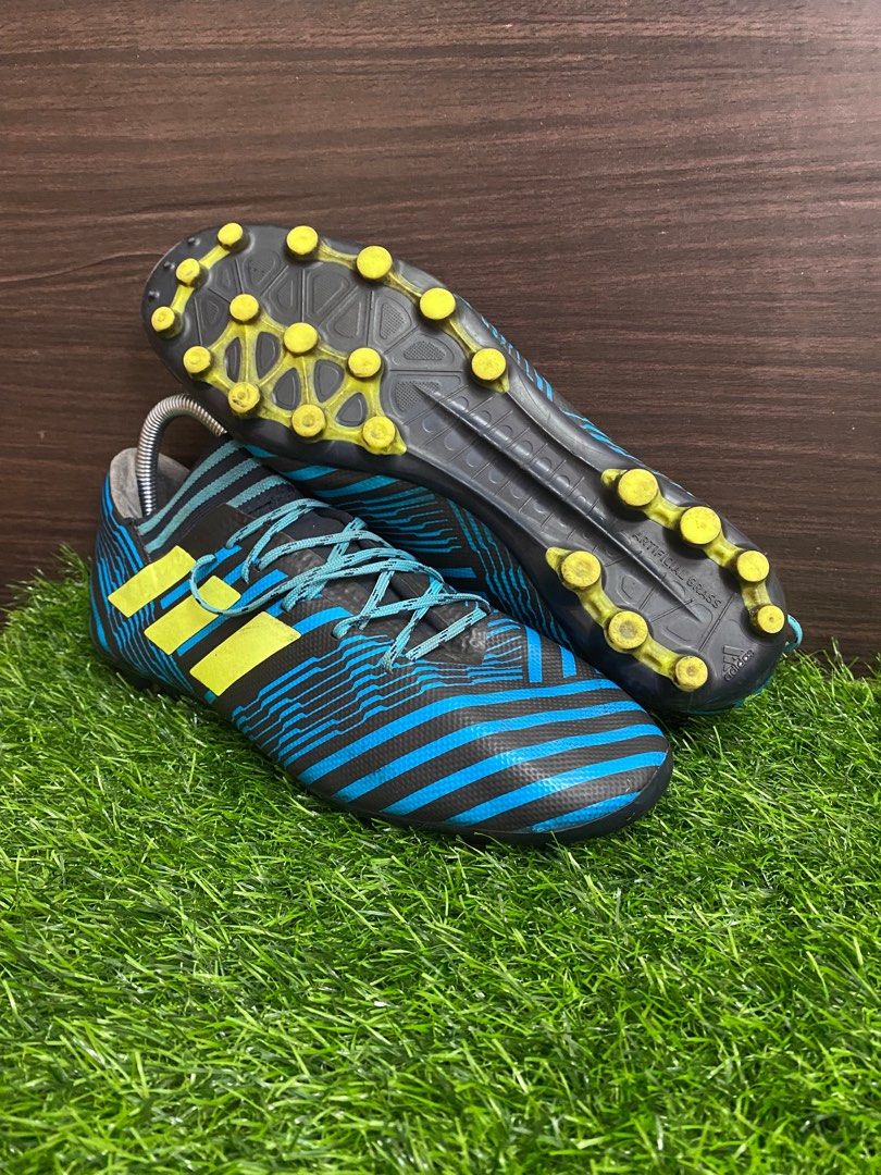 Kasut bola adidas nemeziz ag Men s Fashion Footwear Boots on