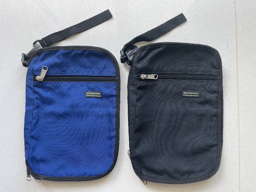 Kathmandu Travel Document Pouch / Folder Organiser with Wrist Strap