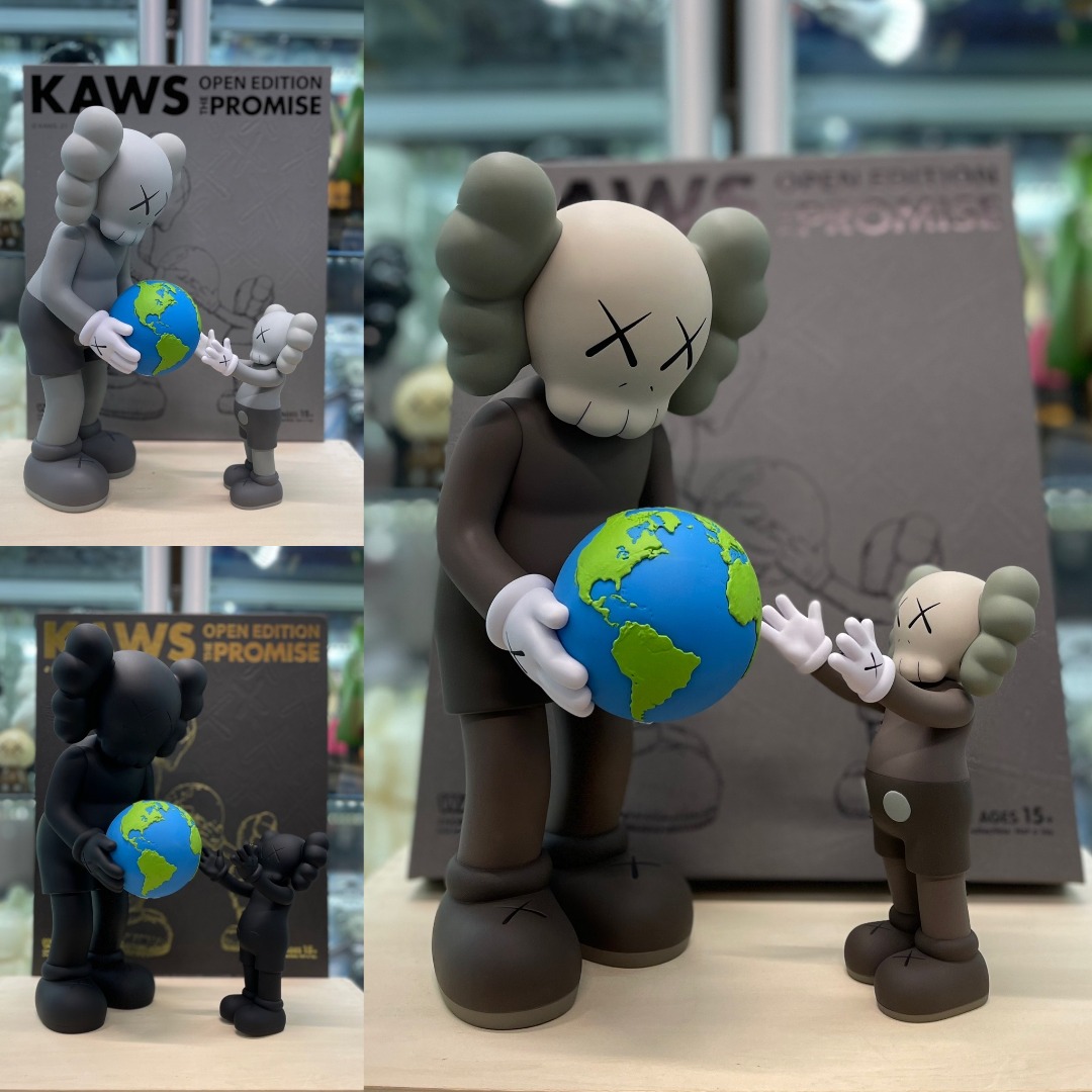 KAWS THE PROMISE フィギュア　GREY KAWS - The Promise Grey Edition