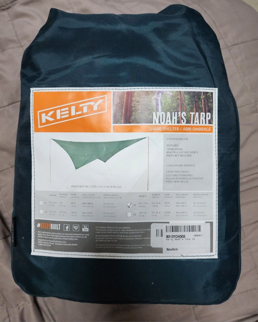KELTY Noah Tarp 16, Sports Equipment, Hiking & Camping on Carousell