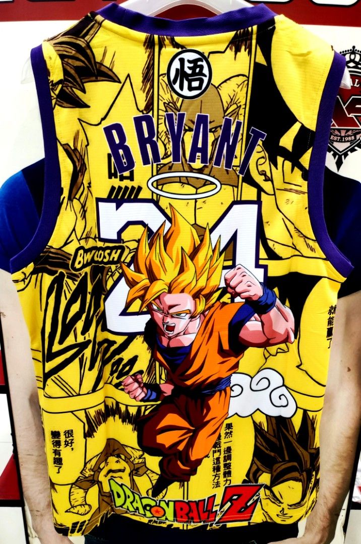 Dragon ball basketball best sale jersey