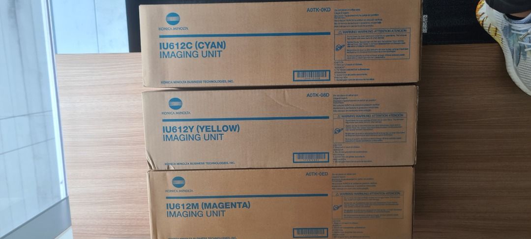 Konica Minolta IU612M Magenta Imaging Unit A0TK-0ED (Category: Printers, Scanners & Copiers) located in Pasay City. Submitted by bs_flatline (Listing ID 1204215667, Image 2). Description: Brand New. Sealed from Vendor. Konica Minolta IU612M Magenta Imaging Unit A0TK-0ED Compatibility is buyer's responsibility RFS: Changing copier/printer brand.