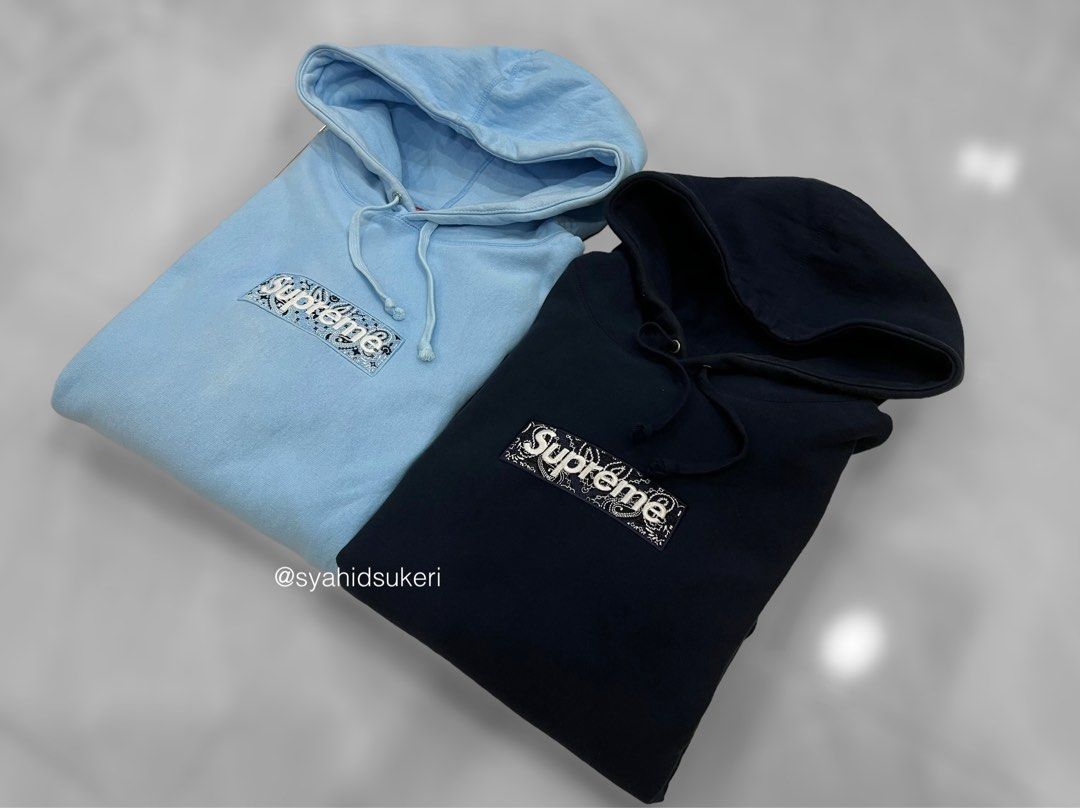 Anyone have a good seller for a Supreme Bandana Box Logo Hoodie like this  one? : r/DHgate