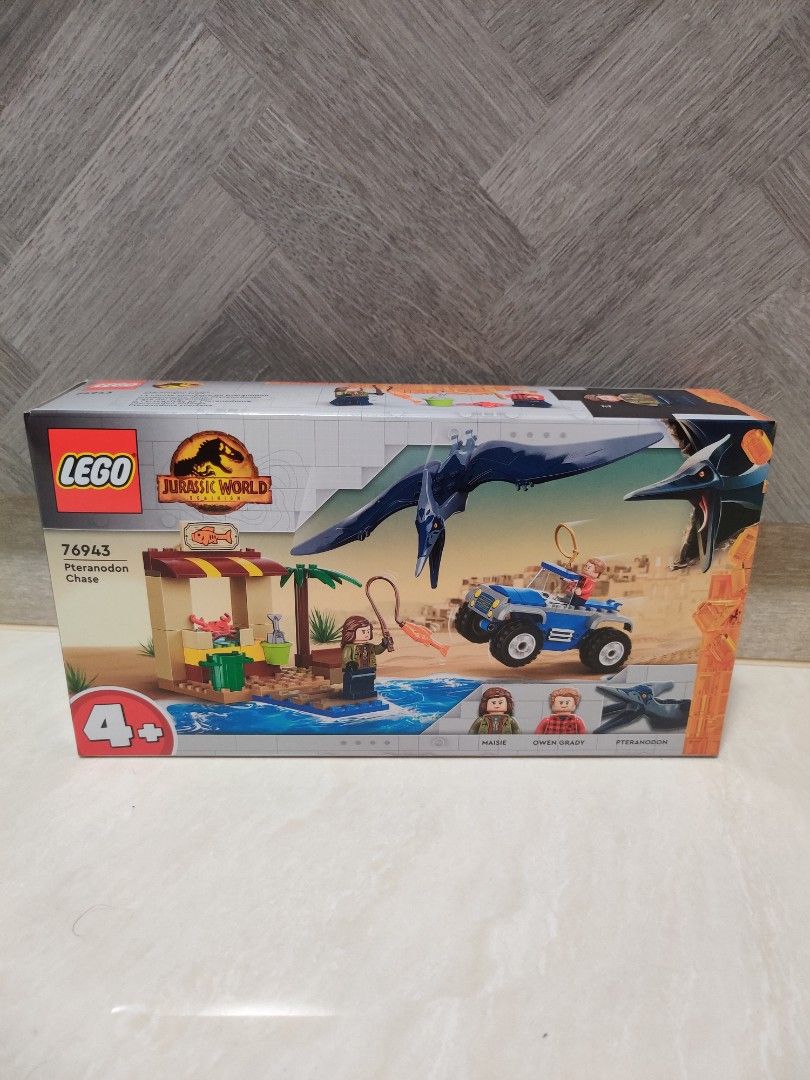 Lego 76943 Jurassic World Pteranodon Chase Hobbies And Toys Toys And Games On Carousell 