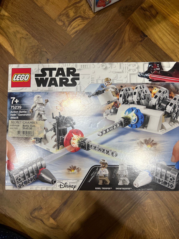 Lego action battle best sale hoth generator attack