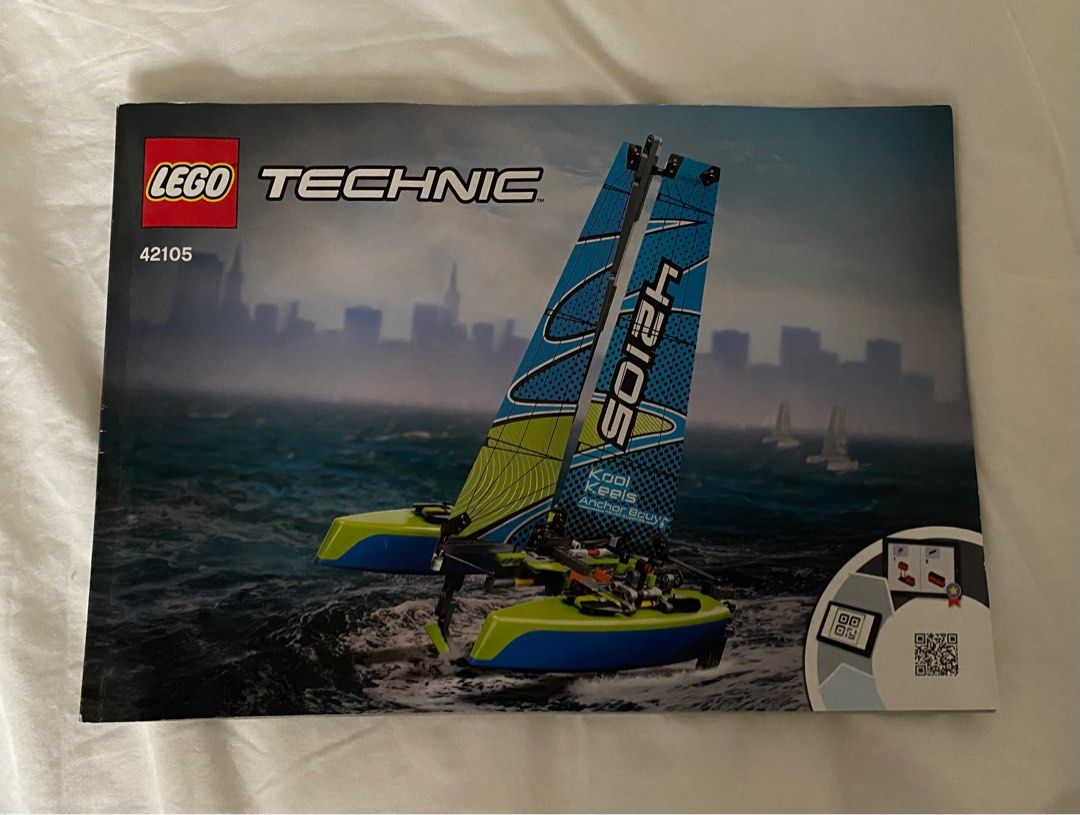 Lego technic best sale catamaran 42105 instructions