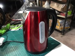 Living and Co. Red Stainless Cordless Kettle