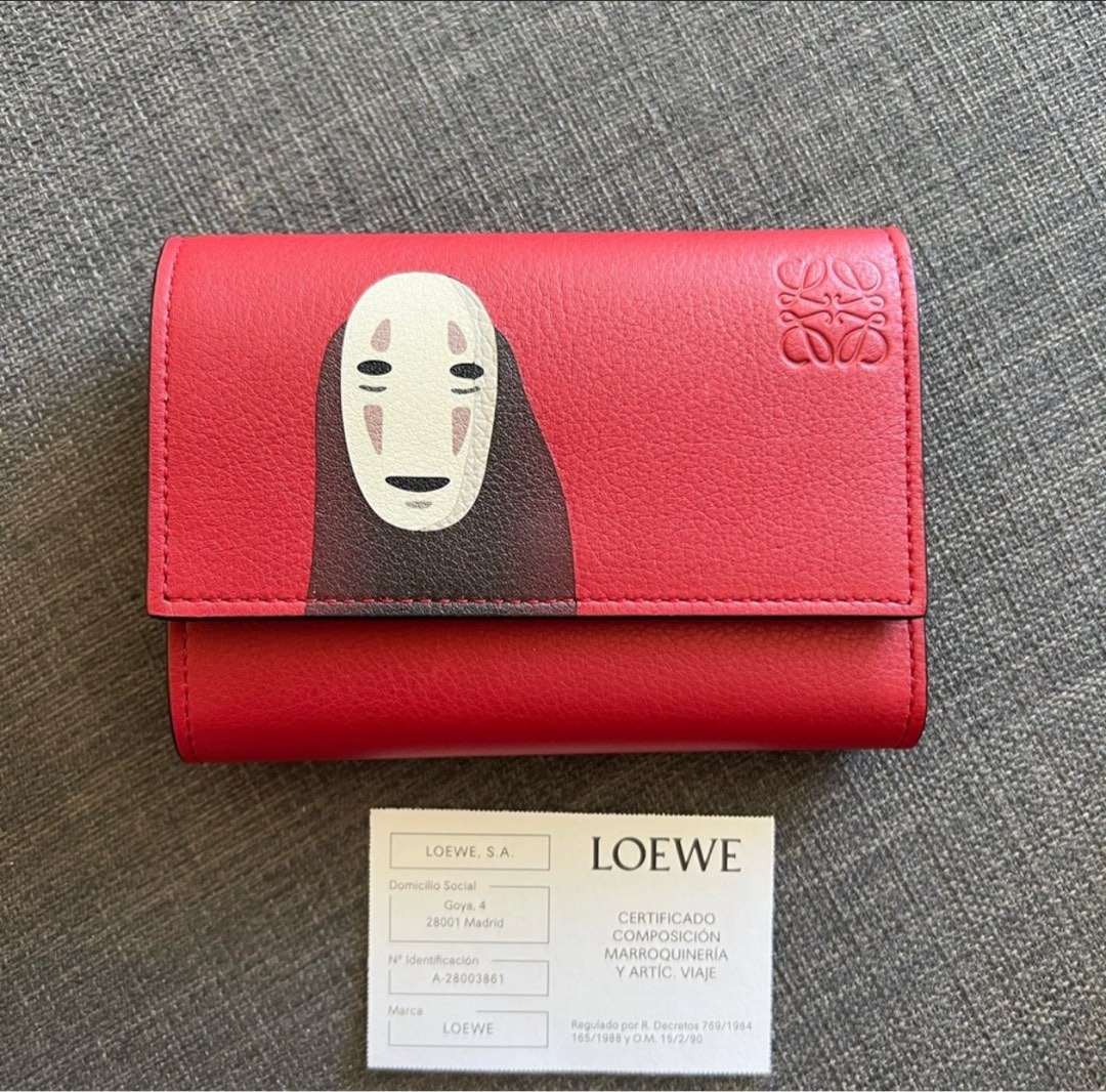 Loewe x Spirited Away No Face wallet, Luxury, Bags & Wallets on Carousell