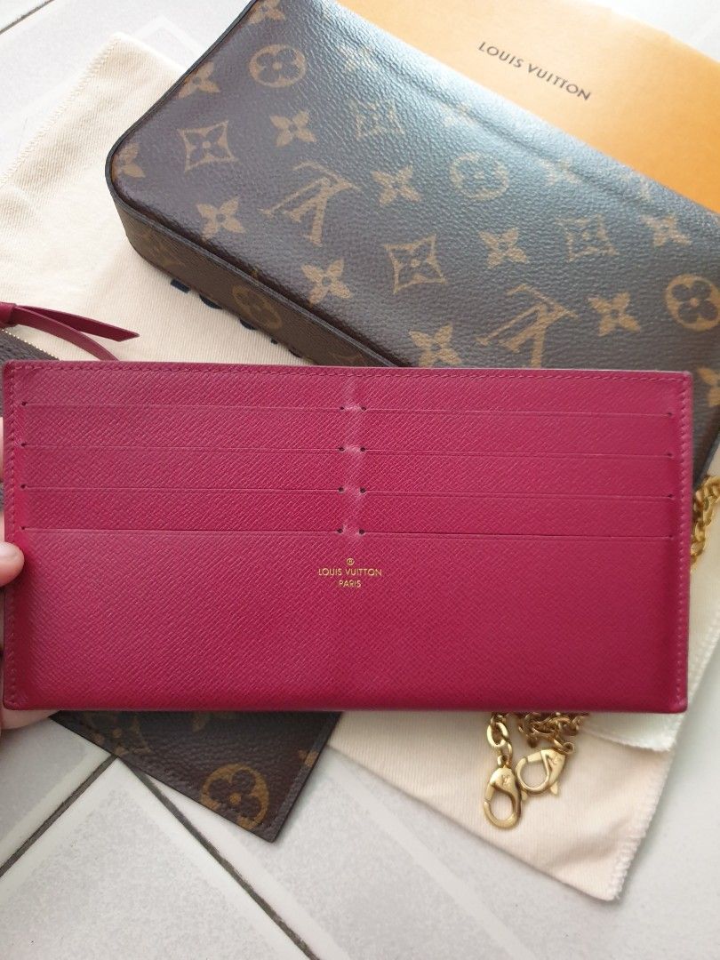 Louis Vuitton Pochette Felicie Card Holder Insert Red - US
