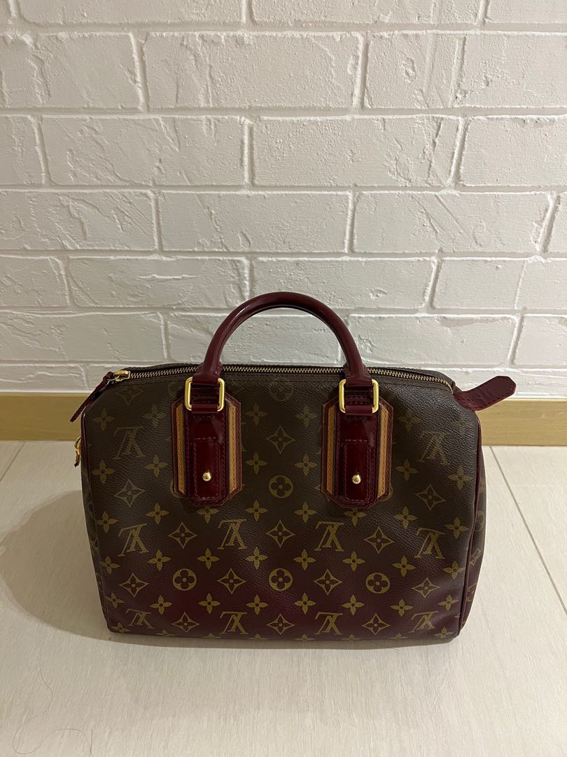 Louis Vuitton Mirage Speedy 30 - Brown Handle Bags, Handbags