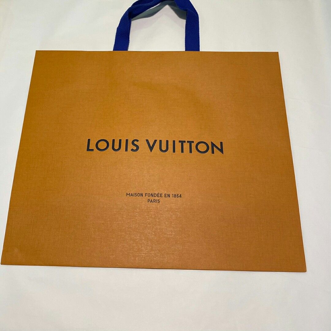 Original Louis Vuitton Maison Fondee en 1854 Paris Shopping Bag Small  7"