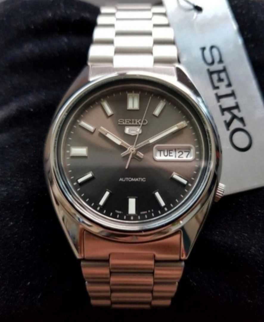 Lowest Price Seiko 5 SNXS79 Men s Unisex Automatic Black Dial