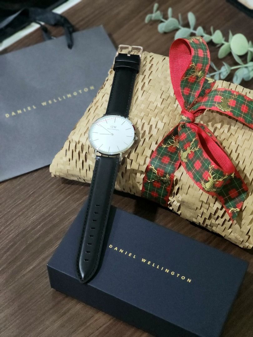 Luxuco Free Christmas Packaging 100 Original Daniel Wellington Classic Sheffield Watches