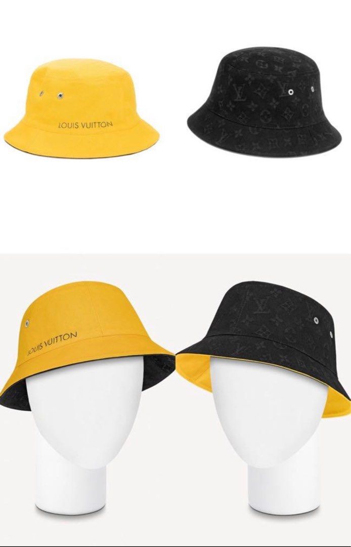 Louis Vuitton Denim Monogram Reversible Essential Bucket Hat - Blue Hats,  Accessories - LOU807764