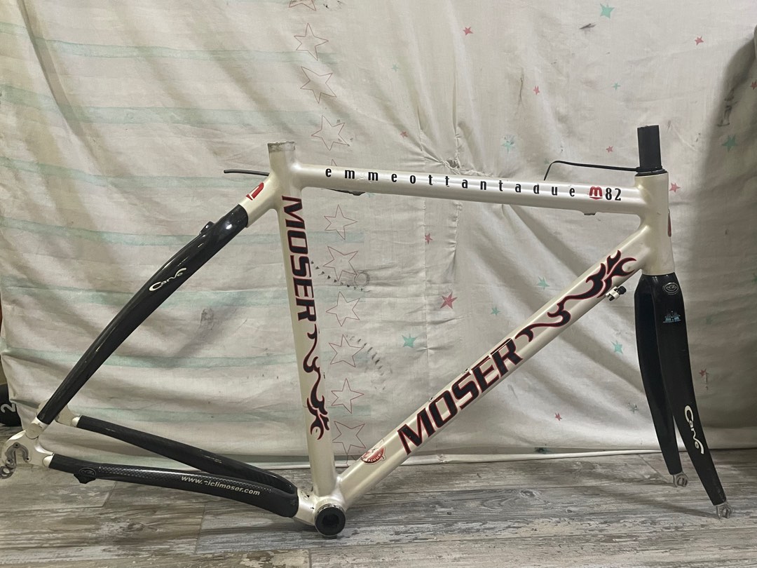 Moser M82 Emmeottantadue carbon / aluminum road bike frameset, Sports Equipment, Bicycles