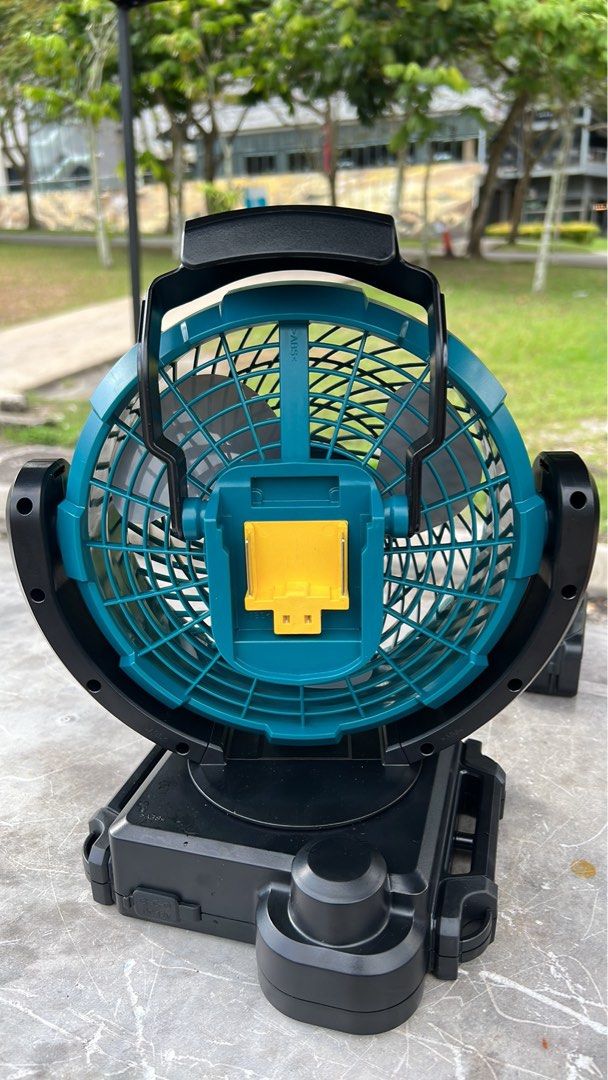Makita discount cordless fan