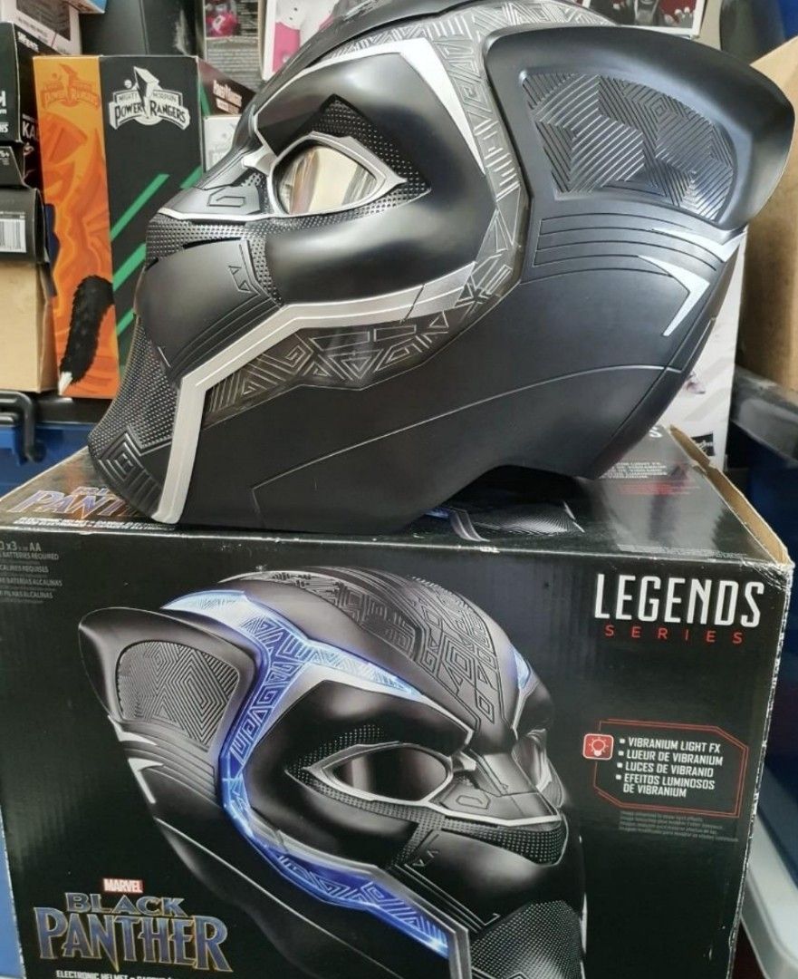 Marvel legends series sales black panther helmet