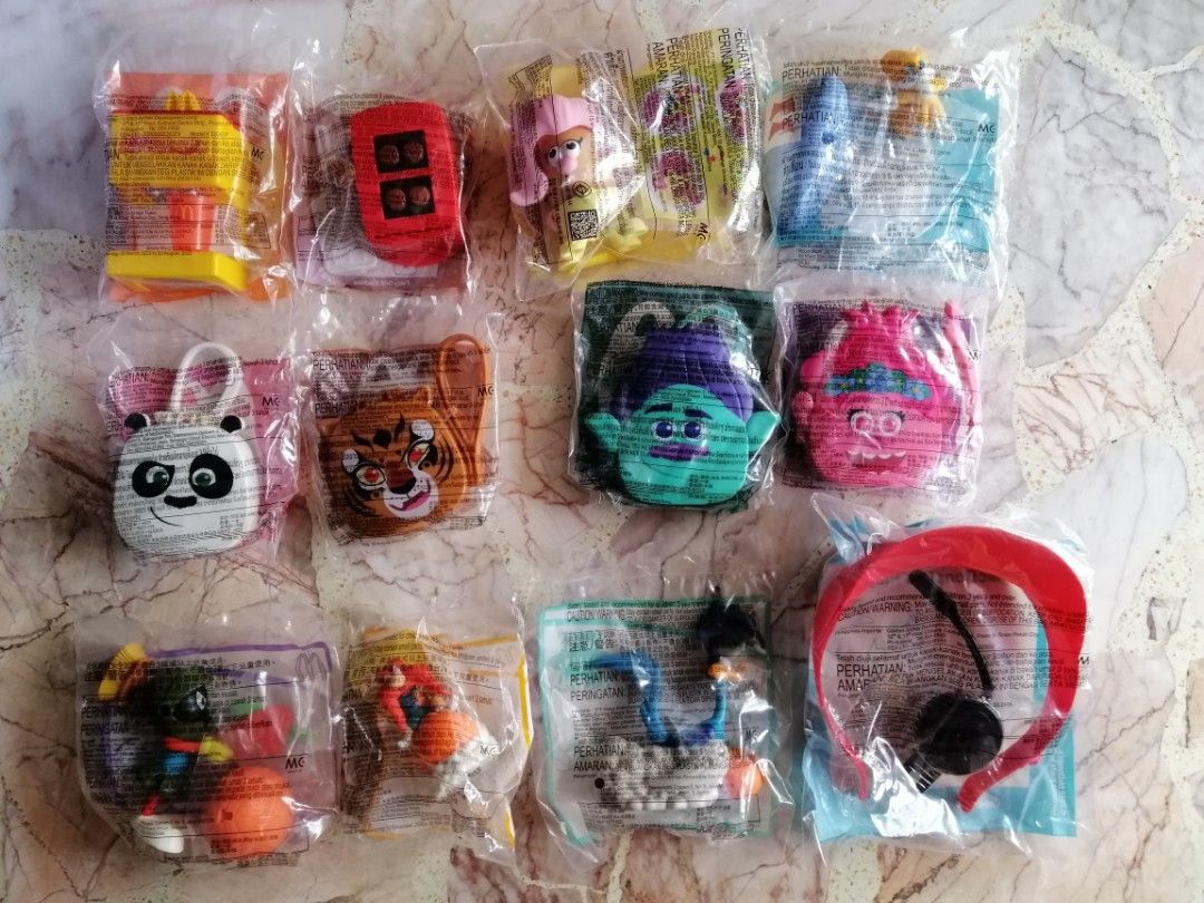 Mc Donald Happy meal toys, Hobbies & Toys, Toys & Games on Carousell