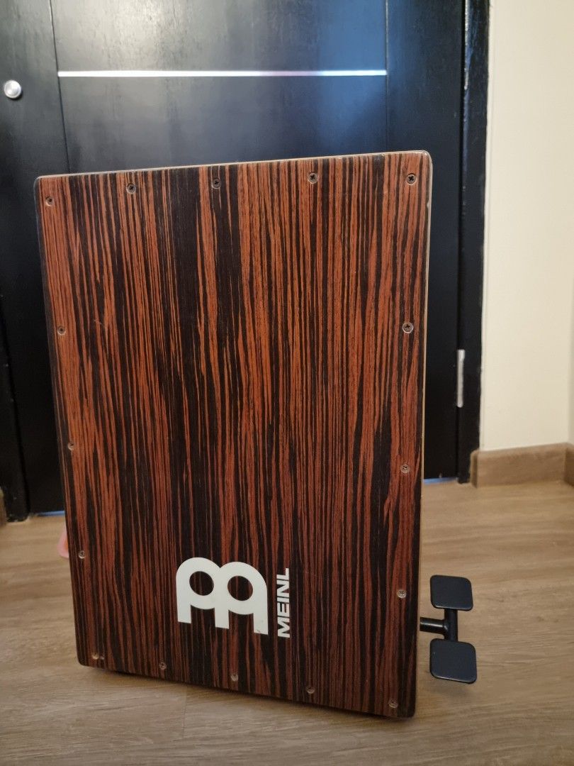 Meinl Bass Cajon Box Drum with Foot Activated Snare Switch, Hobbies