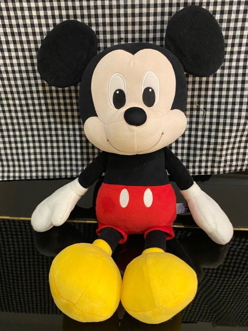 Mickey Mouse Disney Plush toy, Hobbies & Toys, Toys & Games on Carousell