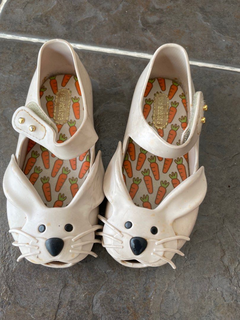 Mini melissa bunny shoes 2025