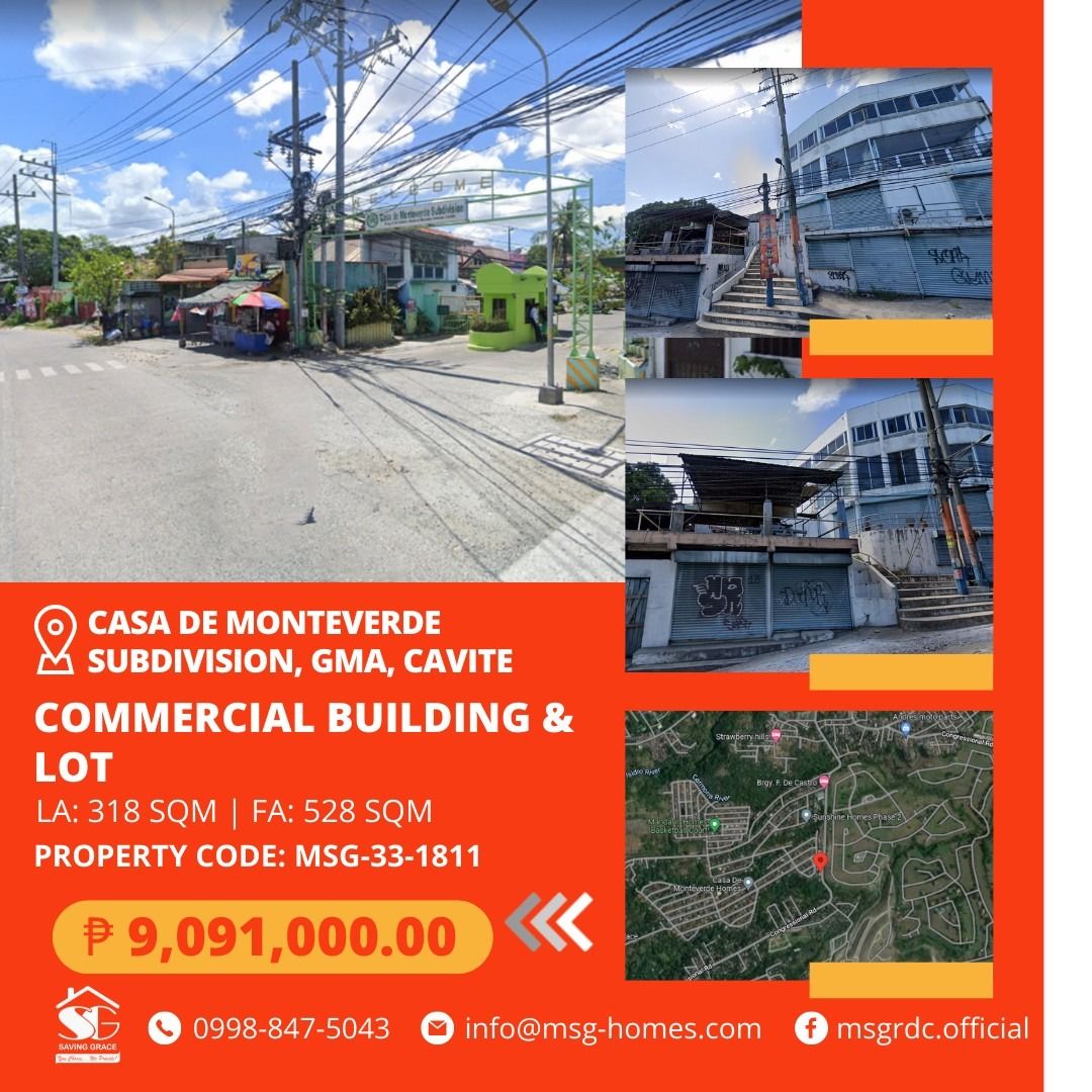 MSG331811 Foreclosed Commercial Building and Lot in Casa De