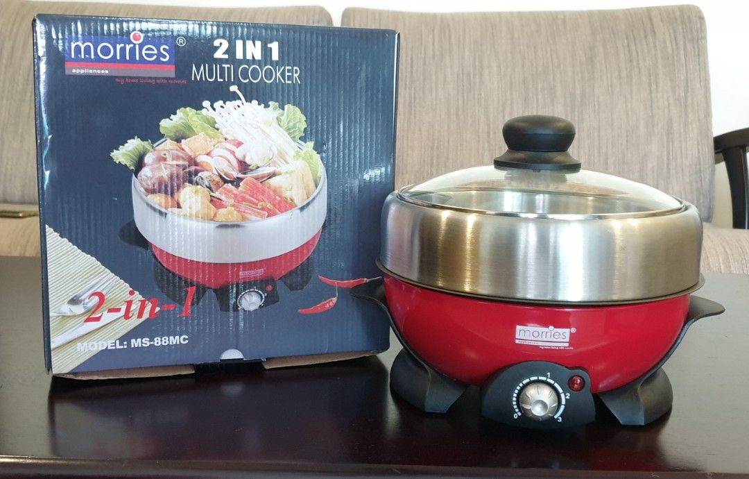 Multi Cooker 2in1 2litre Morries