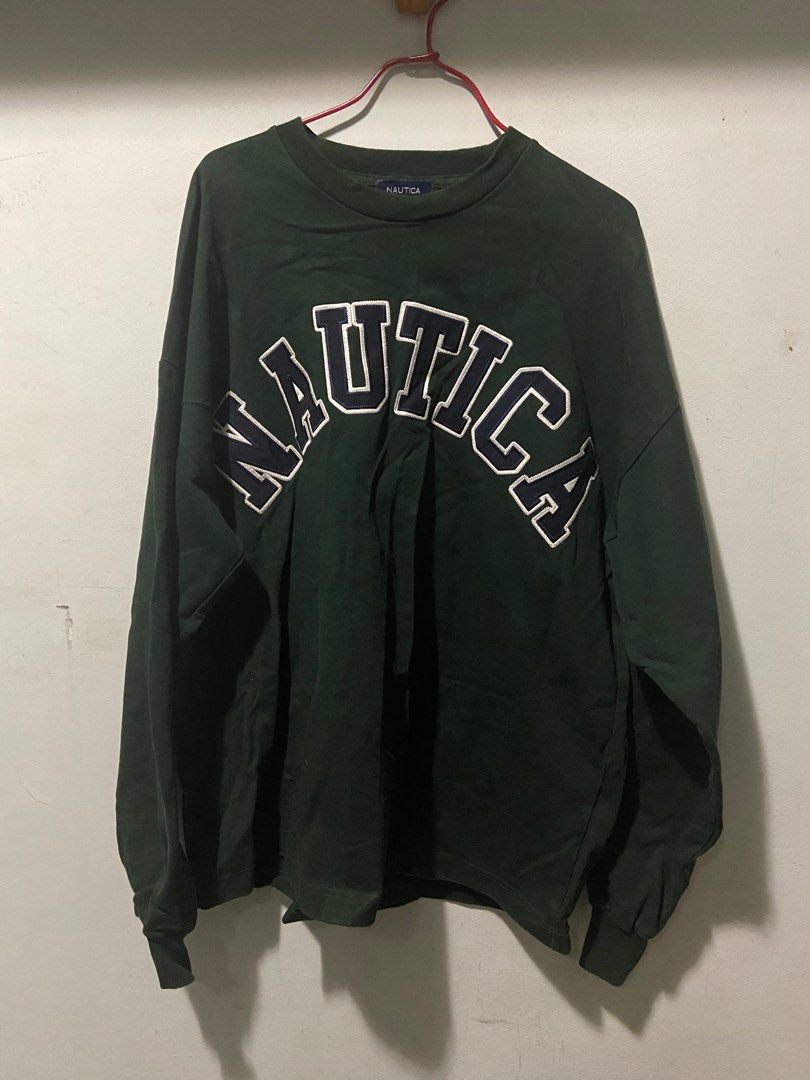 Nautica green sweater hot sale