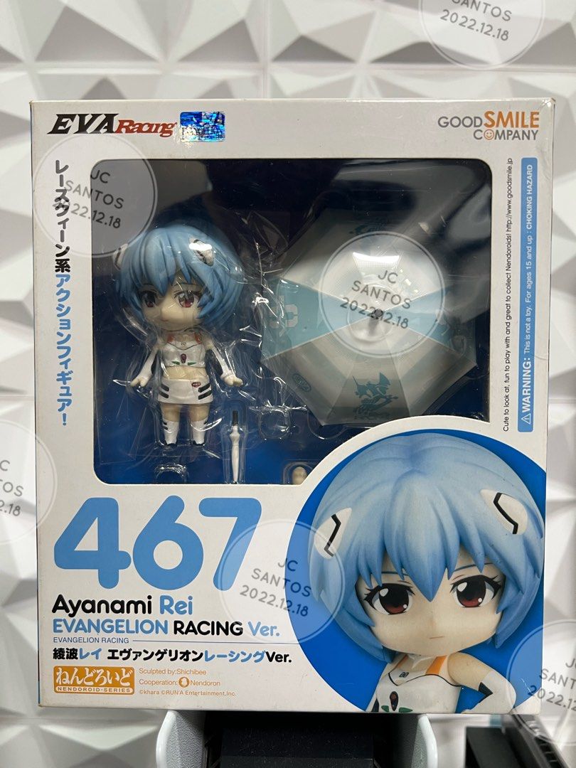 Nendoroid 467 Ayanami Rei Racing Version (Category: Figurines & Statues) located in Manila. Submitted by jcmsantos (Listing ID 1204218158, Image 1). Description: Nendoroid 467 Ayanami Rei Racing Version MISB Last price You can request for more photos of the item. Mode of payment: BDO, BPI or GCash Meetup places: SM Marikina, Ayala Feliz, Robinsons Metro East, SM Masinag Lalamove/Grab/LBC buyer will shoulder the shipping fee.